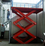 Fixed scissor lift platform 1500mm 3ton